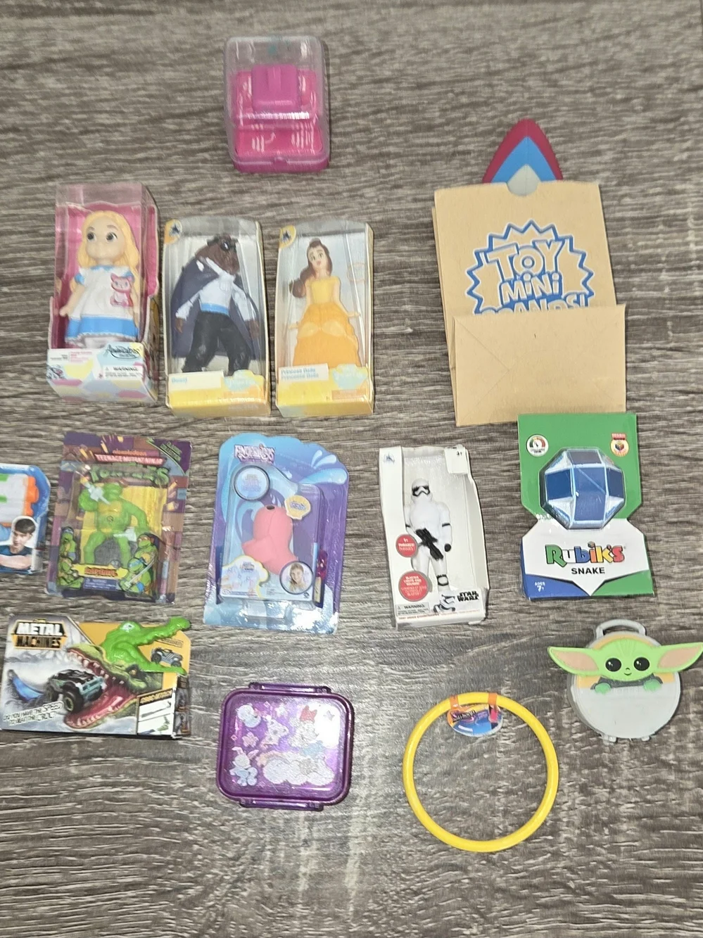 Lot of 16 Mini Brands Toys Great For Barbie Dolls Shimmer Shine Disney PLEASE RE